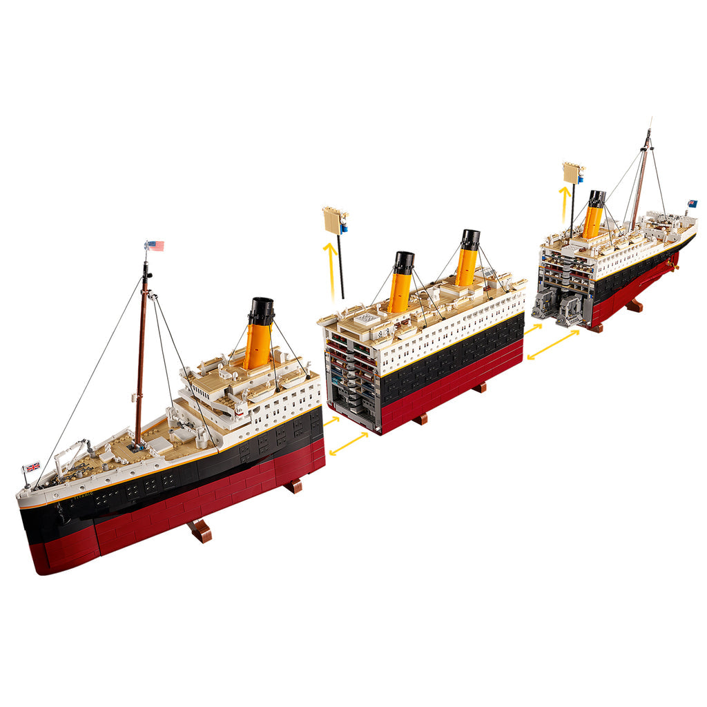 LEGO® Creator Expert Titanic - Mô hình Tàu Thủy Khổng Lồ 9090 Mảnh Ghép (10294)