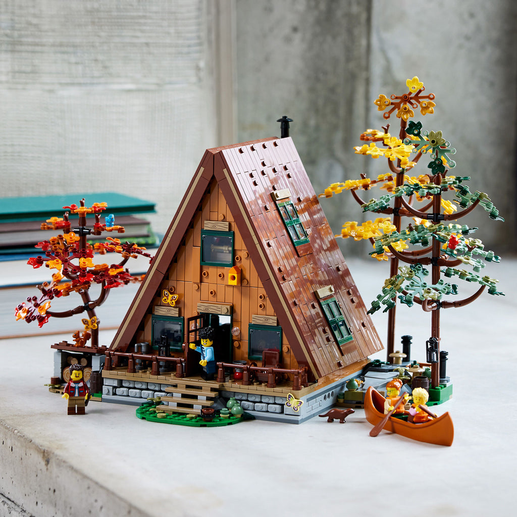 LEGO® Ideas A-Frame Cabin - Mô Hình Nhà Gỗ Chữ A - LEGO 21338