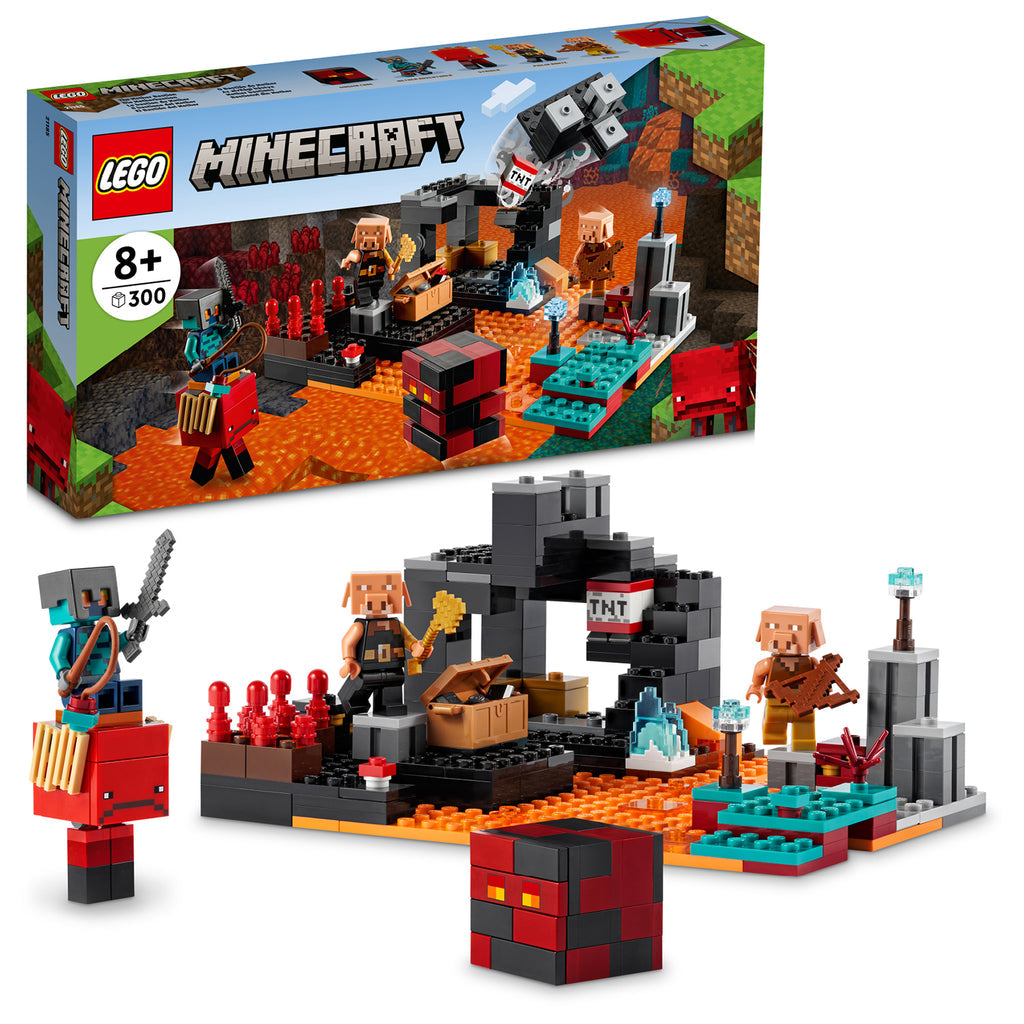 LEGO® Minecraft® The Nether Bastion - Đồ Chơi Lắp Ráp Minecraft LEGO 21185