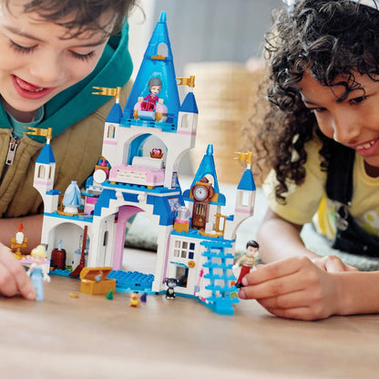 LEGO® Disney™ Cinderella and Prince Charming's Castle - Lâu Đài Lọ Lem và Hoàng Tử Charming - LEGO 43206 - Góc nhìn khác 3