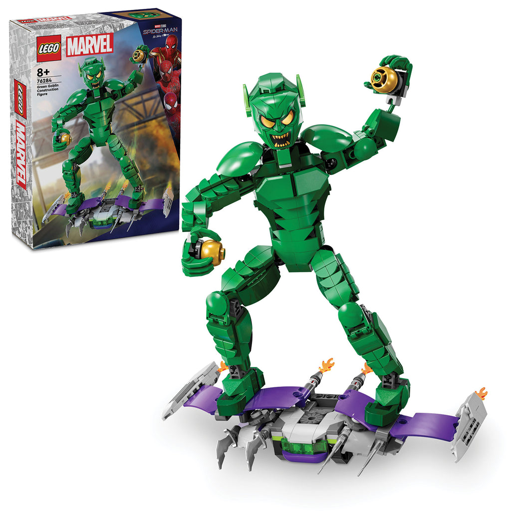 LEGO® Marvel Green Goblin Construction Figure - Mô Hình Lắp Ráp Green Goblin LEGO 76284 - Hình ảnh bổ sung 8