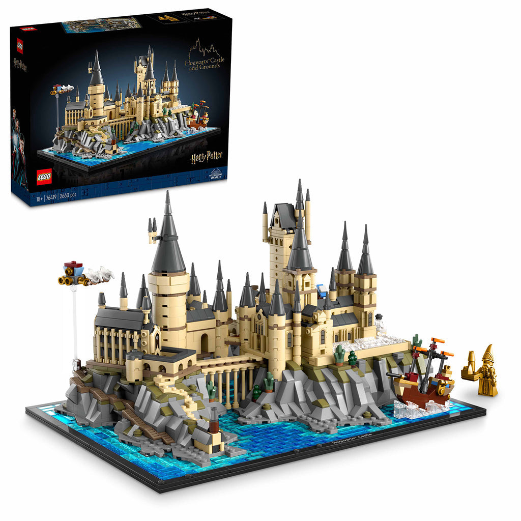 LEGO® Harry Potter™ Hogwarts™ Castle & Grounds - Mô hình Lâu đài Hogwarts (76419) - LEGO