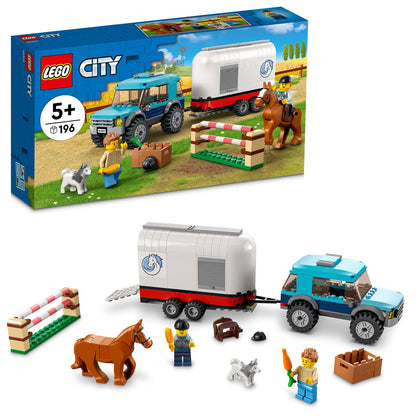 LEGO® City Horse Transporter - Đồ chơi lắp ráp Xe vận chuyển ngựa 60327