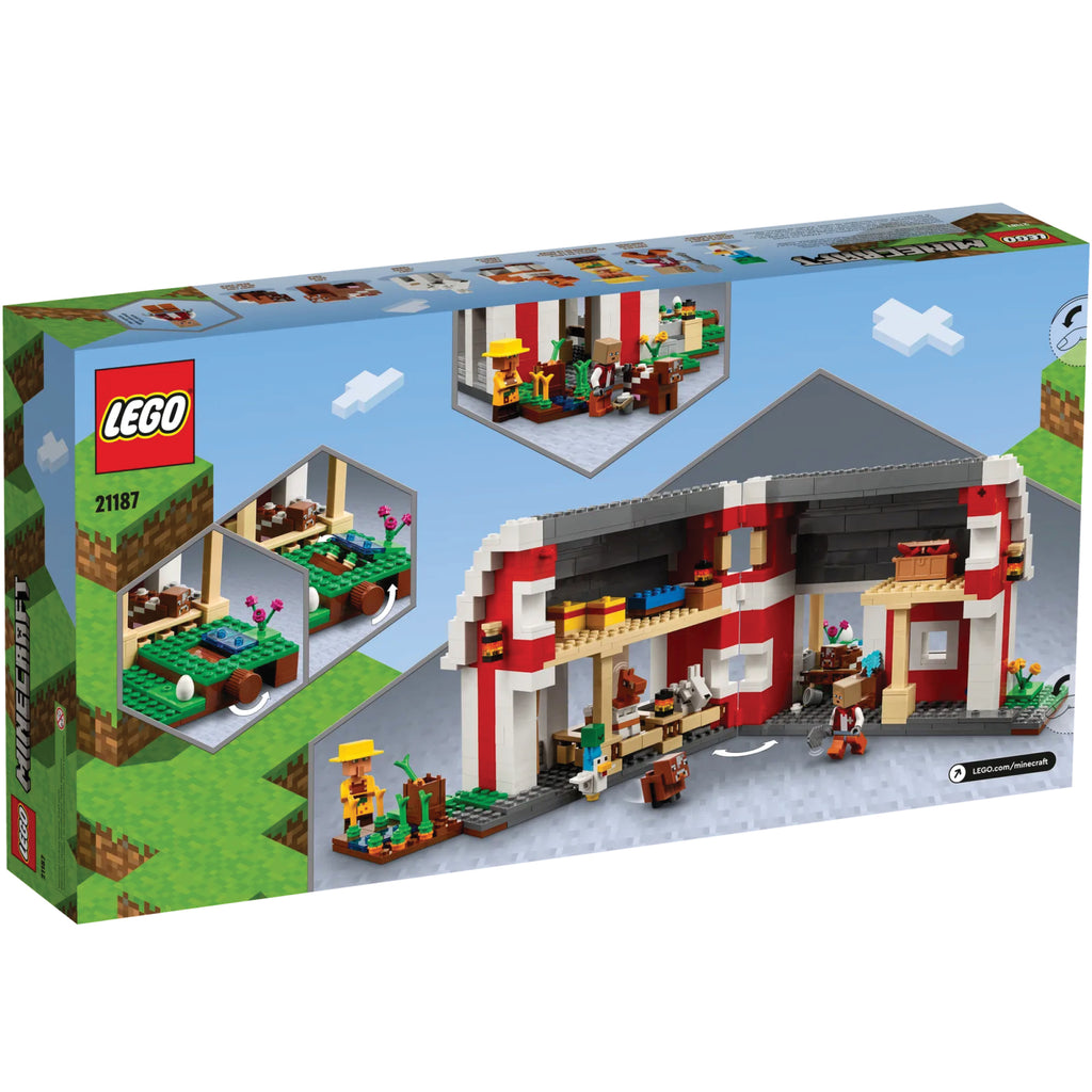 LEGO® Minecraft® The Red Barn - Mô Hình Chuồng Ngựa Đỏ 21187 LEGO - ảnh 2 - Lego