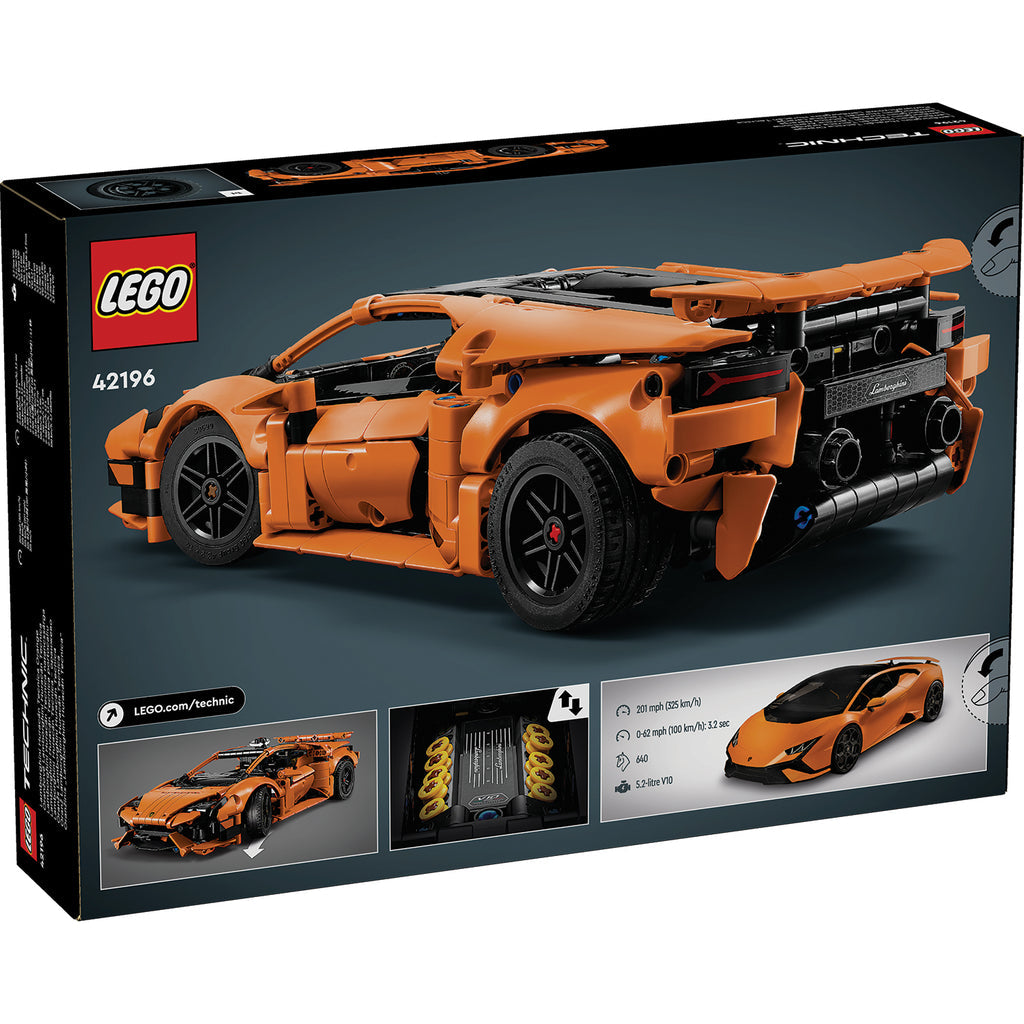 LEGO® Technic™ Lamborghini Huracán Tecnica Orange - Mô Hình Lắp Ráp Siêu Xe LEGO 42196 LEGO - LEGO Technic