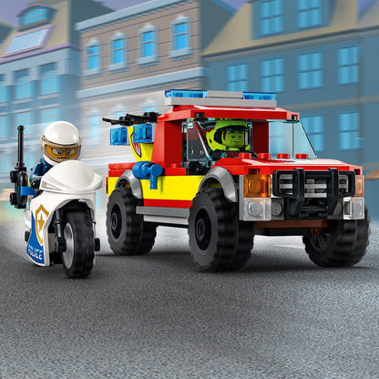 LEGO® City Fire Rescue & Police Chase - Đồ Chơi Lắp Ráp Xe Cứu Hỏa & Cảnh Sát Rượt Đuổi LEGO 60319