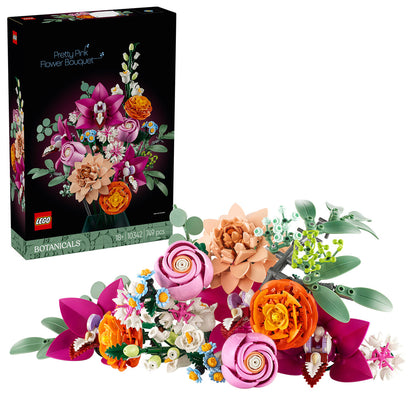 LEGO® Botanicals Pretty Pink Flower Bouquet - Bộ Lắp Ráp Bó Hoa Hồng Xinh Xắn (10342) - LEGO LEGO - ảnh 2 - Lego