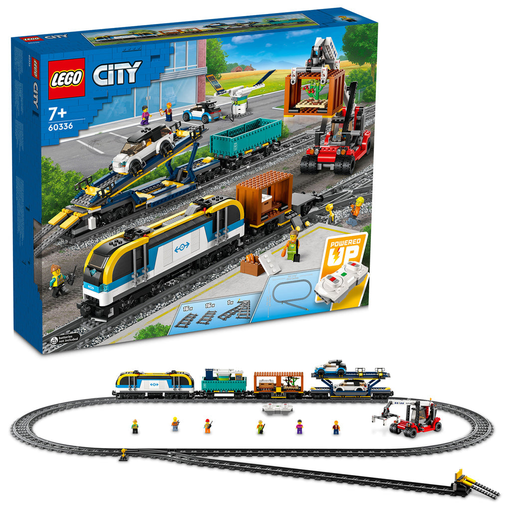 LEGO® City Freight Train - Tàu Hỏa Chở Hàng Điều Khiển Từ Xa - LEGO 60336