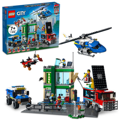 LEGO® City Police Chase at the Bank - Bộ đồ chơi lắp ráp Cảnh Sát Truy Đuổi Tại Ngân Hàng - LEGO 60317 LEGO - ảnh 8 - Buildin