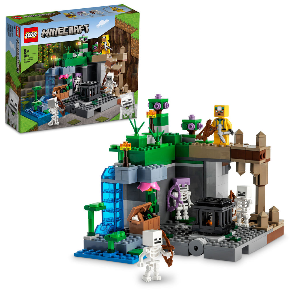 LEGO® Minecraft® The Skeleton Dungeon - Bộ Lắp Ráp Hang Động Xương - LEGO 21189