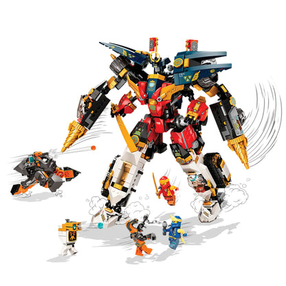 LEGO® NINJAGO® Ninja Ultra Combo Mech - Chiến Giáp Robot 4 Trong 1 - LEGO 71765 LEGO - ảnh 3 - Building Set