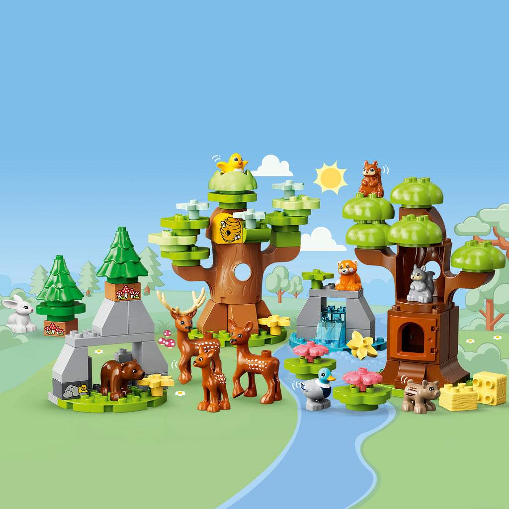 LEGO® DUPLO™ Wild Animals of Europe - Đồ chơi lắp ráp Động vật Châu Âu 10979 LEGO - ảnh 2 - Lego