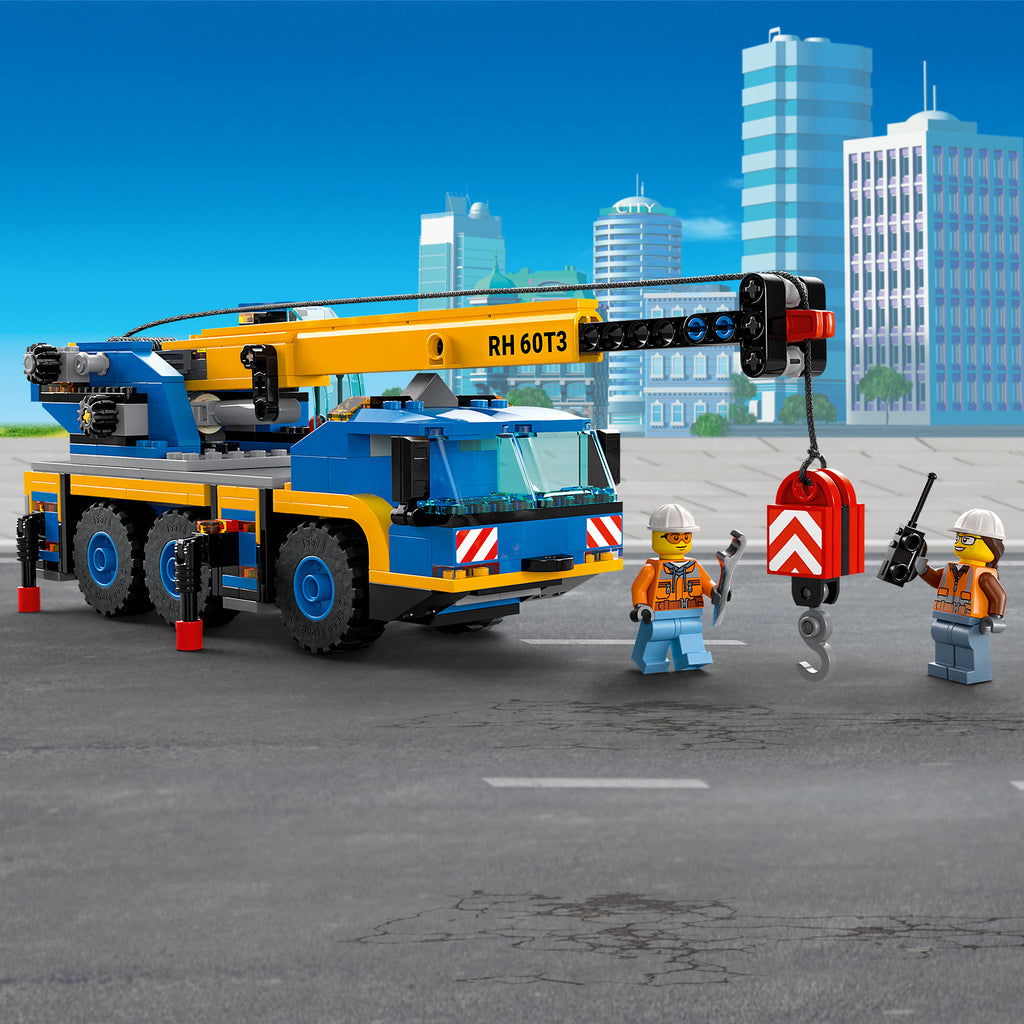 LEGO® City Mobile Crane - Xe Cần Cẩu Di Động - LEGO 60324 LEGO - ảnh 5 - Đồ chơi lắp ráp