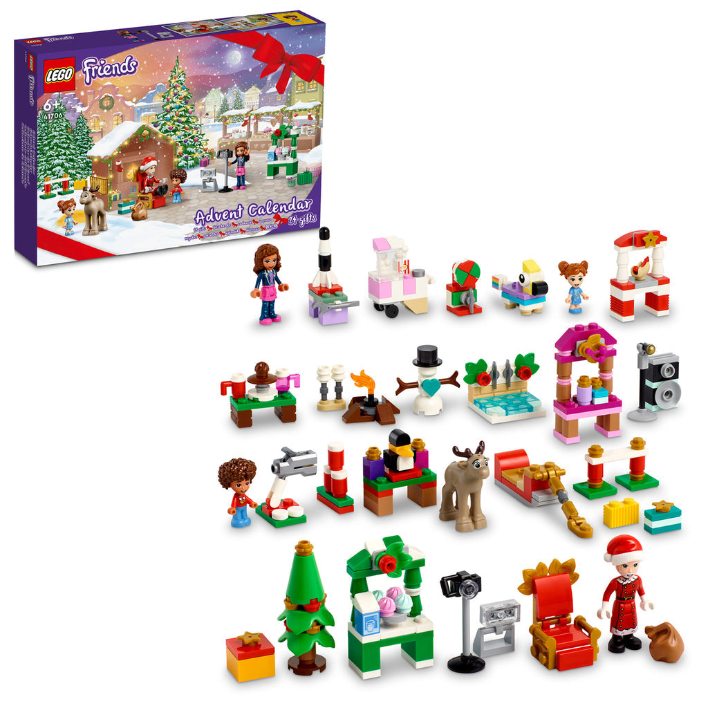LEGO® Friends™ Advent Calendar - Bộ Lịch Mùa Vọng Giáng Sinh 41706 - LEGO