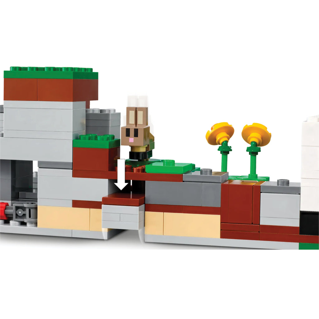 LEGO® Minecraft® The Rabbit Ranch - Đồ chơi lắp ráp Trang trại Thỏ - LEGO 21181 LEGO - ảnh 2 - LEGO Minecraft
