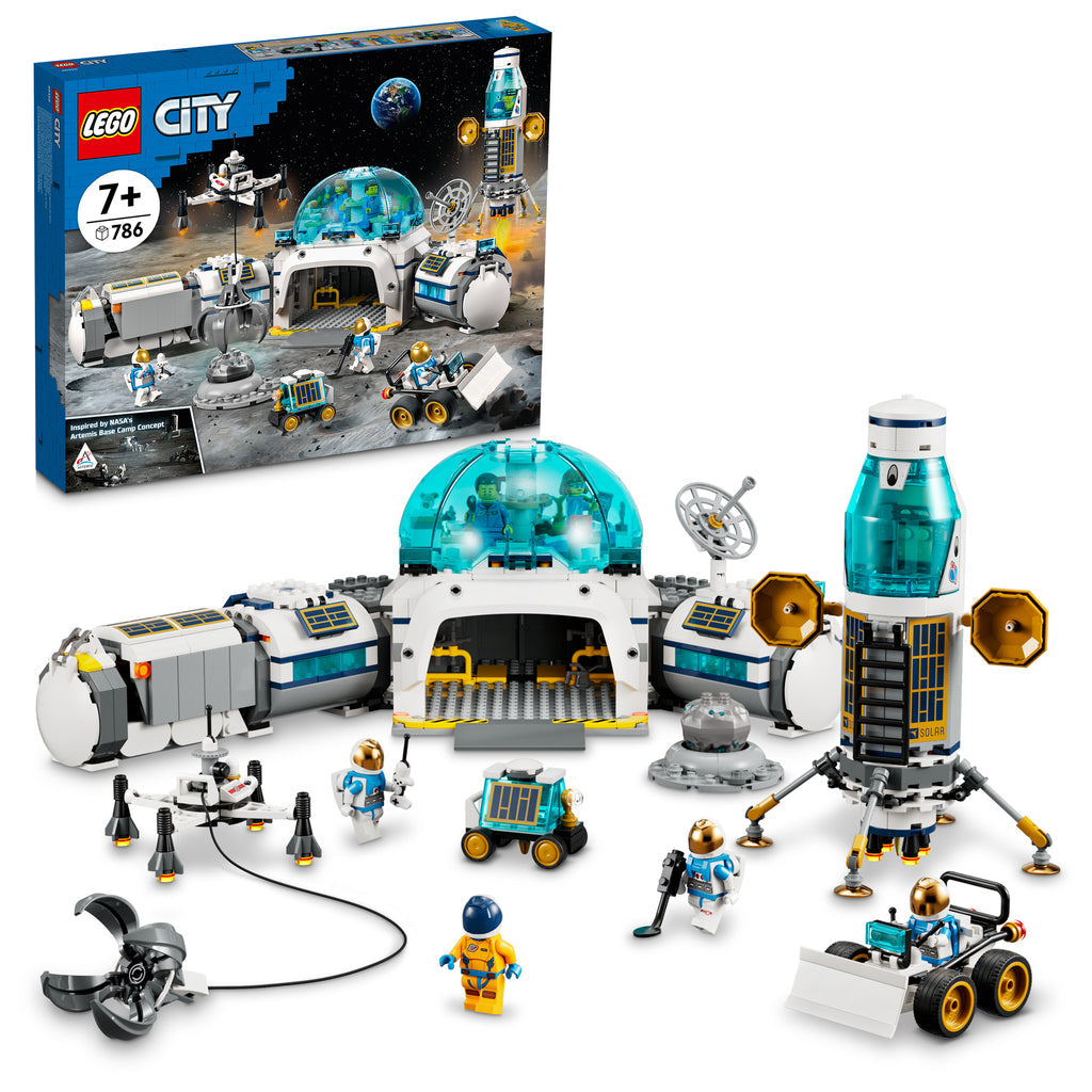 LEGO® City Lunar Research Base - Trạm Nghiên Cứu Mặt Trăng LEGO 60350 - Hình ảnh bổ sung 8