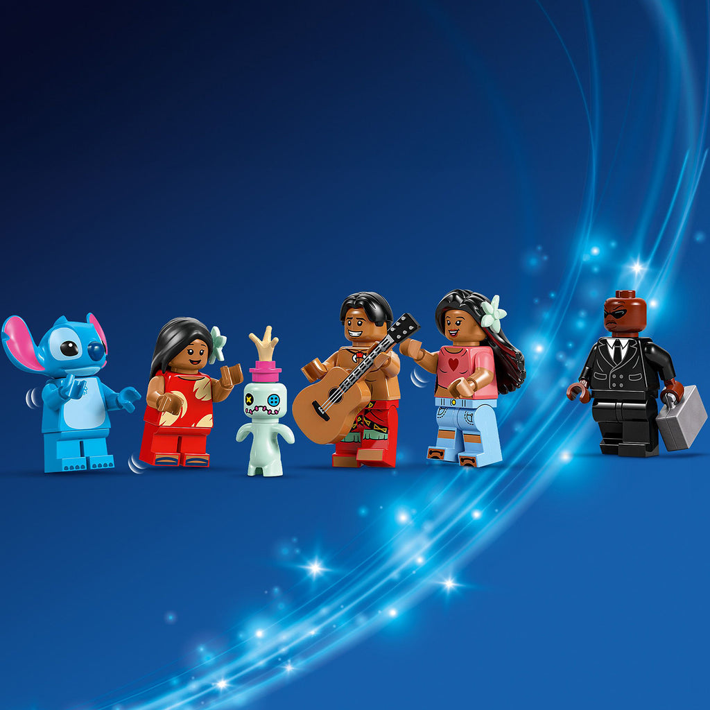 LEGO® Disney™ Lilo and Stitch Beach House - Đồ Chơi Lắp Ráp Ngôi Nhà Bãi Biển LEGO 43268 - Hình ảnh bổ sung 6