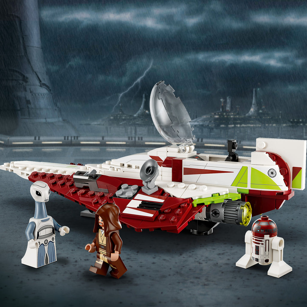 LEGO® Star Wars™ Obi-Wan Kenobi’s Jedi Starfighter™ - Mô hình lắp ráp Chiến hạm Jedi - LEGO 75333 LEGO - ảnh 1 - Đồ chơi lắp 