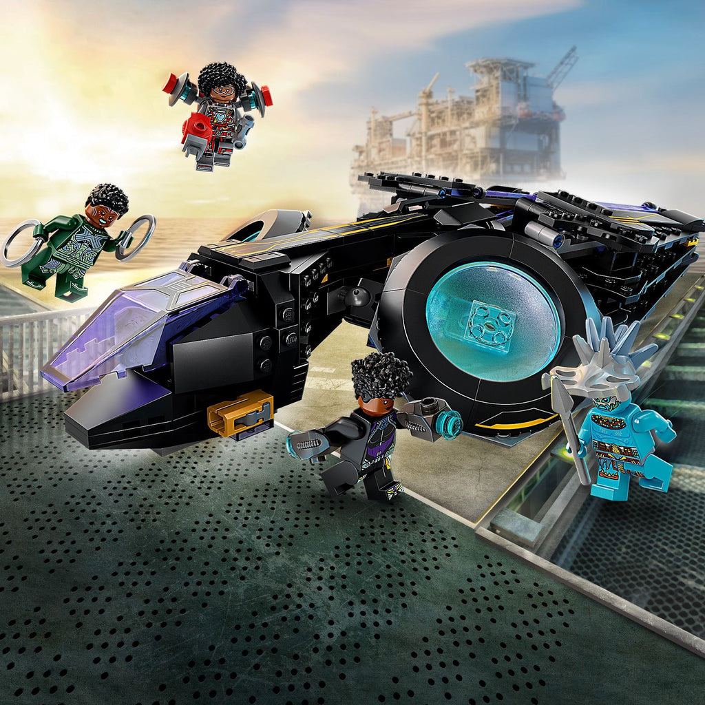 LEGO® Marvel Shuris Sunbird - Đồ Chơi Lắp Ráp Máy Bay Black Panther LEGO 76211 LEGO - ảnh 3 - LEGO Marvel Super Heroes