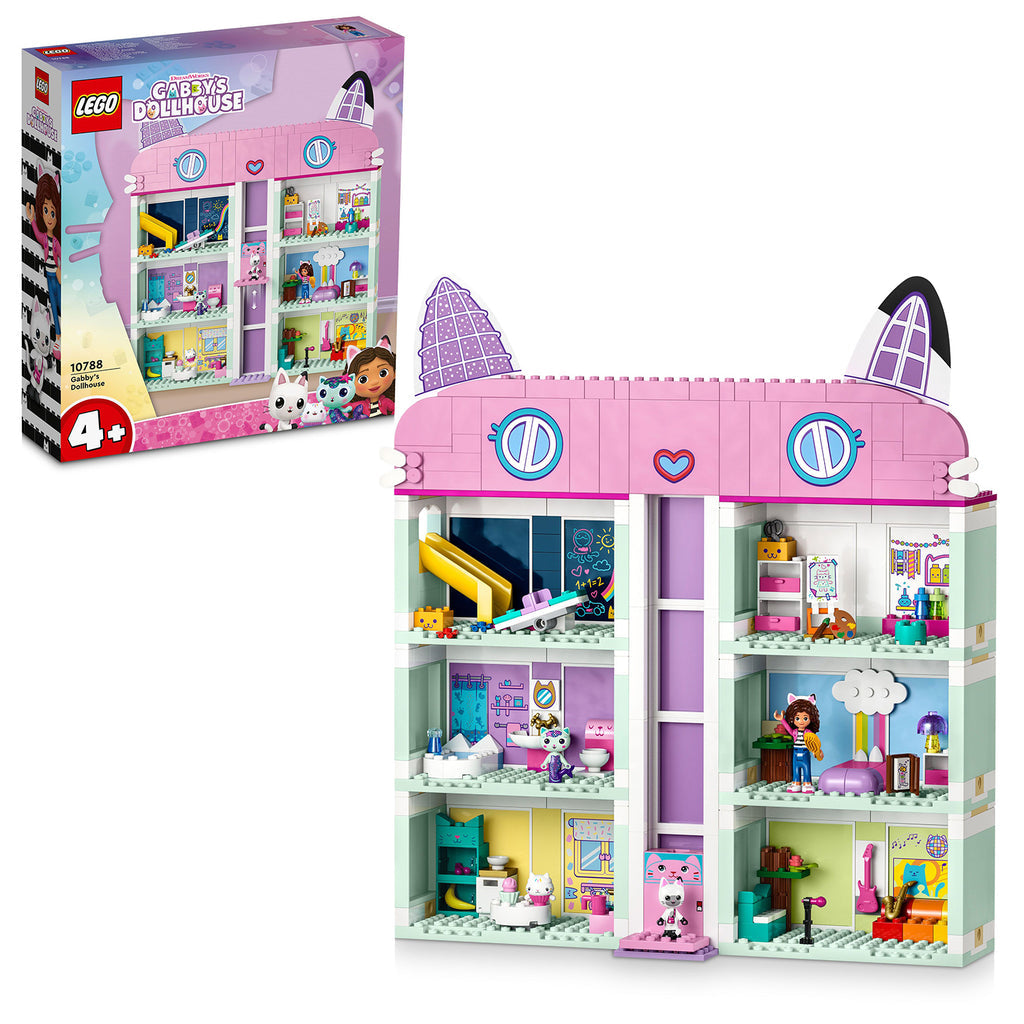 LEGO® Gabby’s Dollhouse (10788) - Đồ chơi lắp ráp Ngôi nhà búp bê Gabby