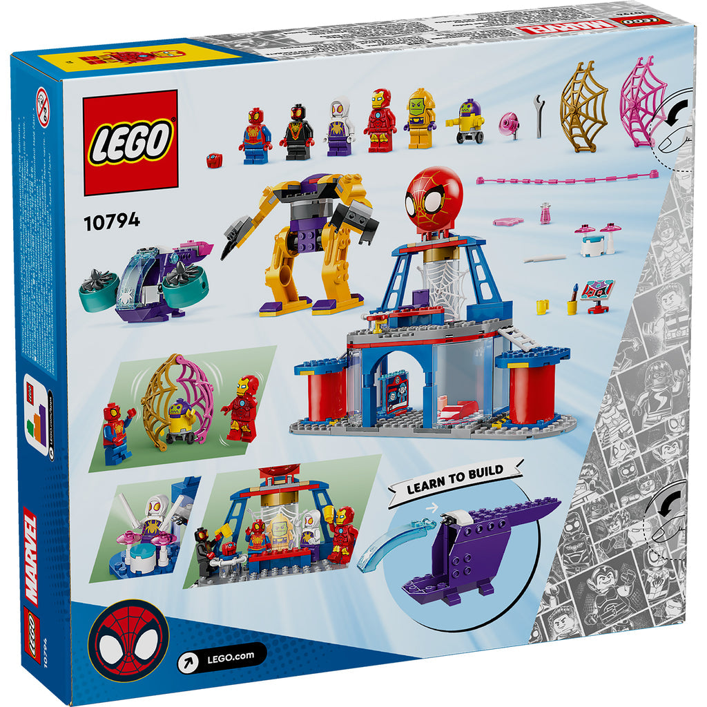 LEGO® Marvel Team Spidey Web Spinner Headquarters - Bộ Đồ Chơi Lắp Ráp Trụ Sở Nhện - LEGO 10794