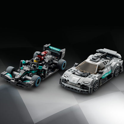 LEGO® Speed Champions Mercedes-AMG F1 W12 E Performance & Mercedes-AMG Project One - Bộ Lắp Ráp Xe Đua Siêu Xe Mercedes 76909