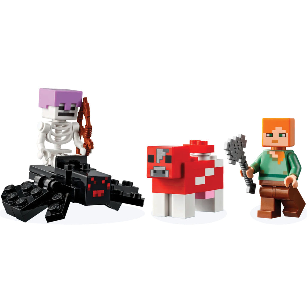 LEGO® Minecraft® The Mushroom House - Bộ Đồ Chơi Lắp Ráp Ngôi Nhà Nấm (21179) LEGO - ảnh 1 - LEGO sets
