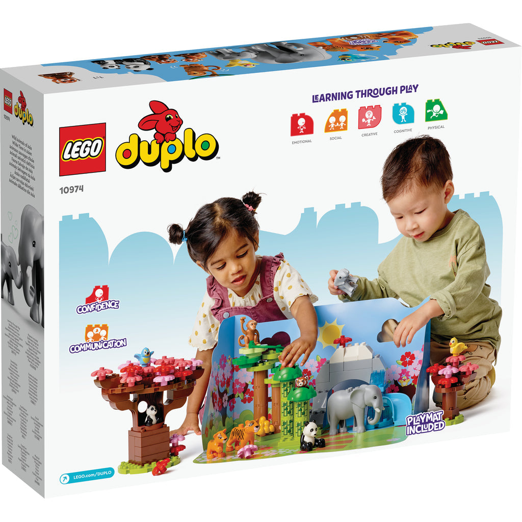 LEGO® DUPLO™ Wild Animals of Asia - Đồ Chơi Lắp Ráp Động Vật Hoang Dã Châu Á - LEGO 10974