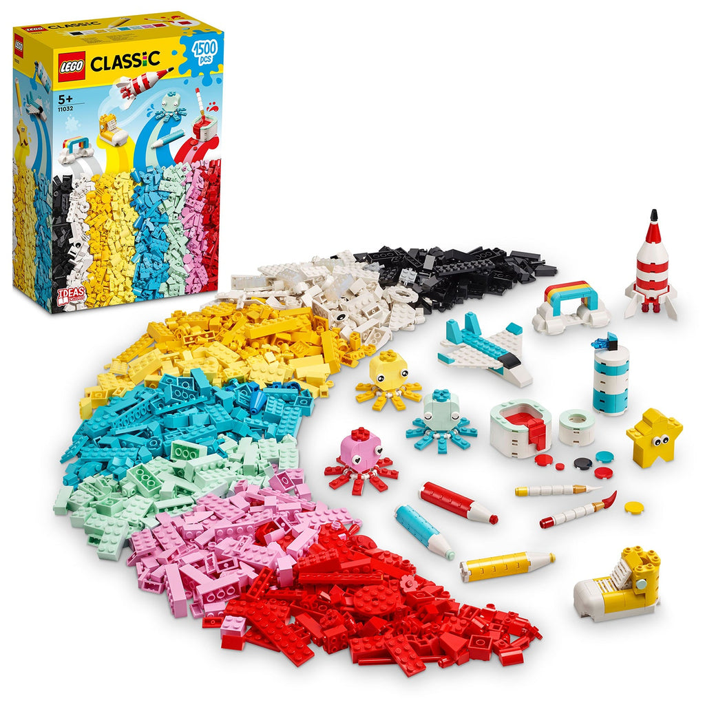 LEGO® Classic Creative Color Fun Bộ Đồ Chơi Lắp Ráp Sáng Tạo 1500 Chi Tiết (11032) LEGO - ảnh 5 - Building Sets