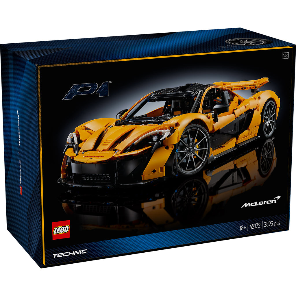 LEGO® Technic™ McLaren P1™ - Mô hình lắp ráp siêu xe tỷ lệ 1:8 LEGO 42172