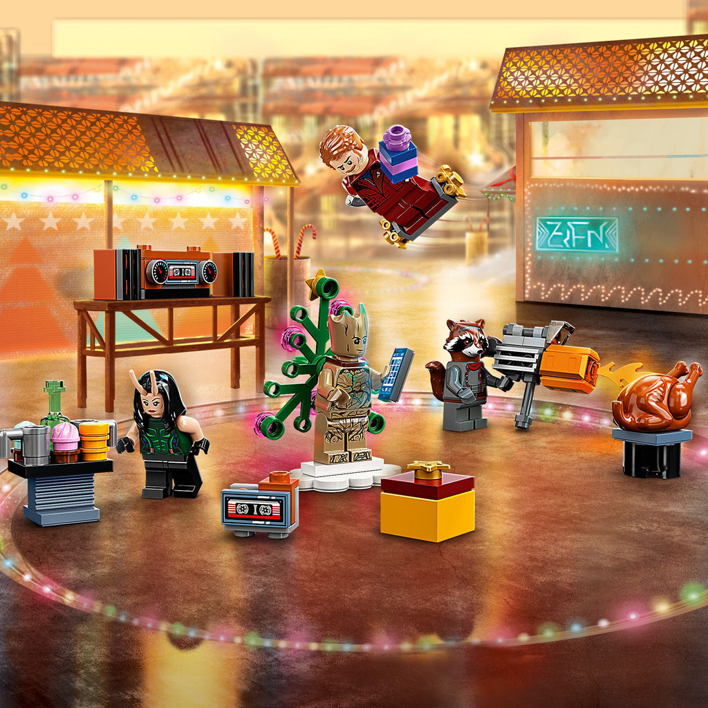 LEGO® Marvel Studios’ Guardians of the Galaxy Advent Calendar - Bộ Đồ Chơi Lịch Mùa Vọng Giáng Sinh - LEGO 76231 LEGO - ảnh 3