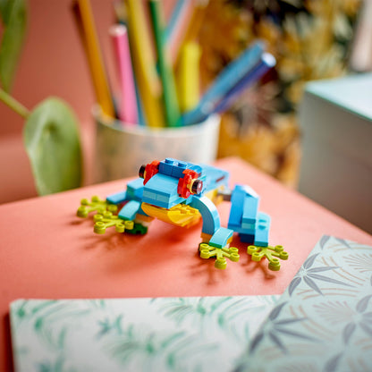 LEGO® Creator 3-in-1 Exotic Parrot Lắp Ráp Vẹt Nhiệt Đới LEGO 31136 - Hình ảnh bổ sung 8