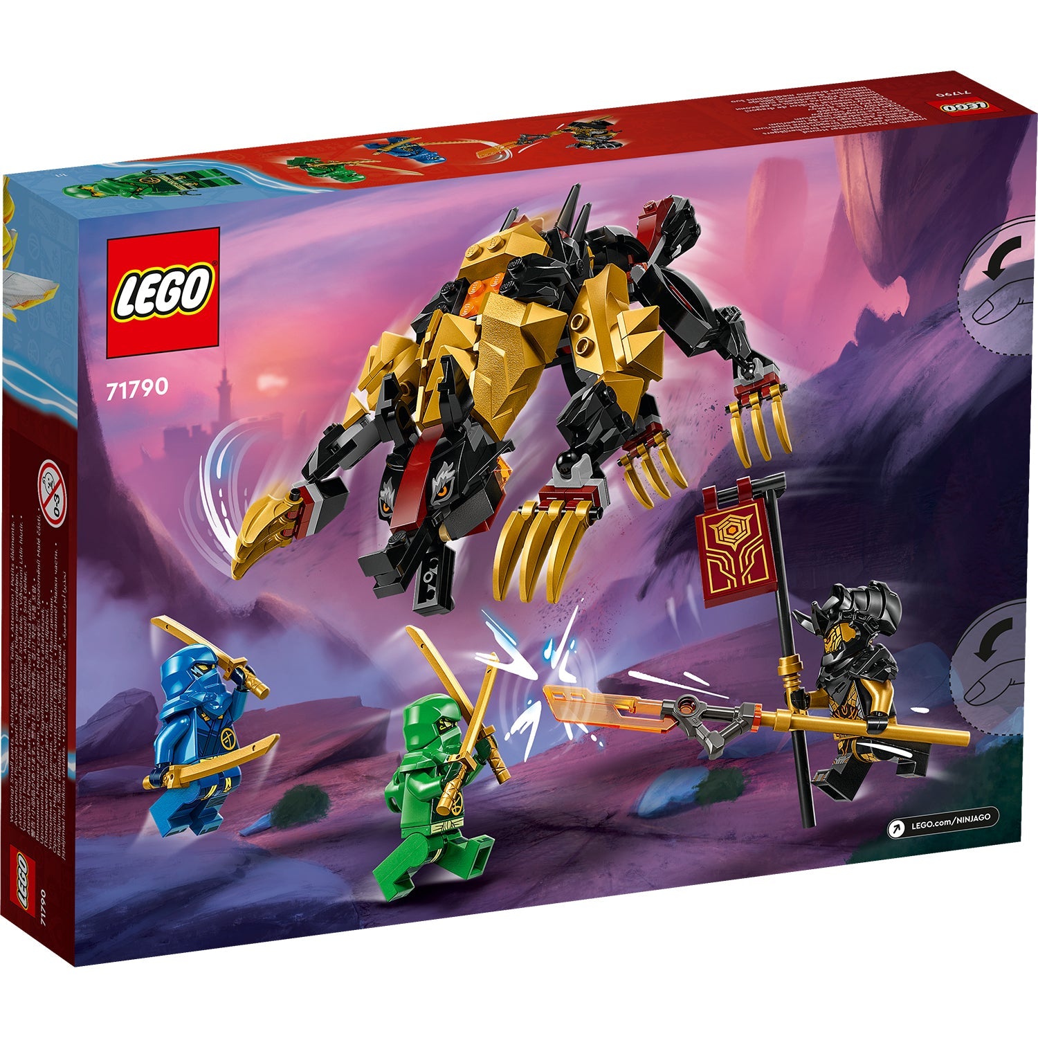 LEGO® NINJAGO® Imperium Dragon Hunter Hound - Đồ Chơi Lắp Ráp Chó Săn Rồng Đế Chế - 71790 LEGO - ảnh 4 - LEGO Sets