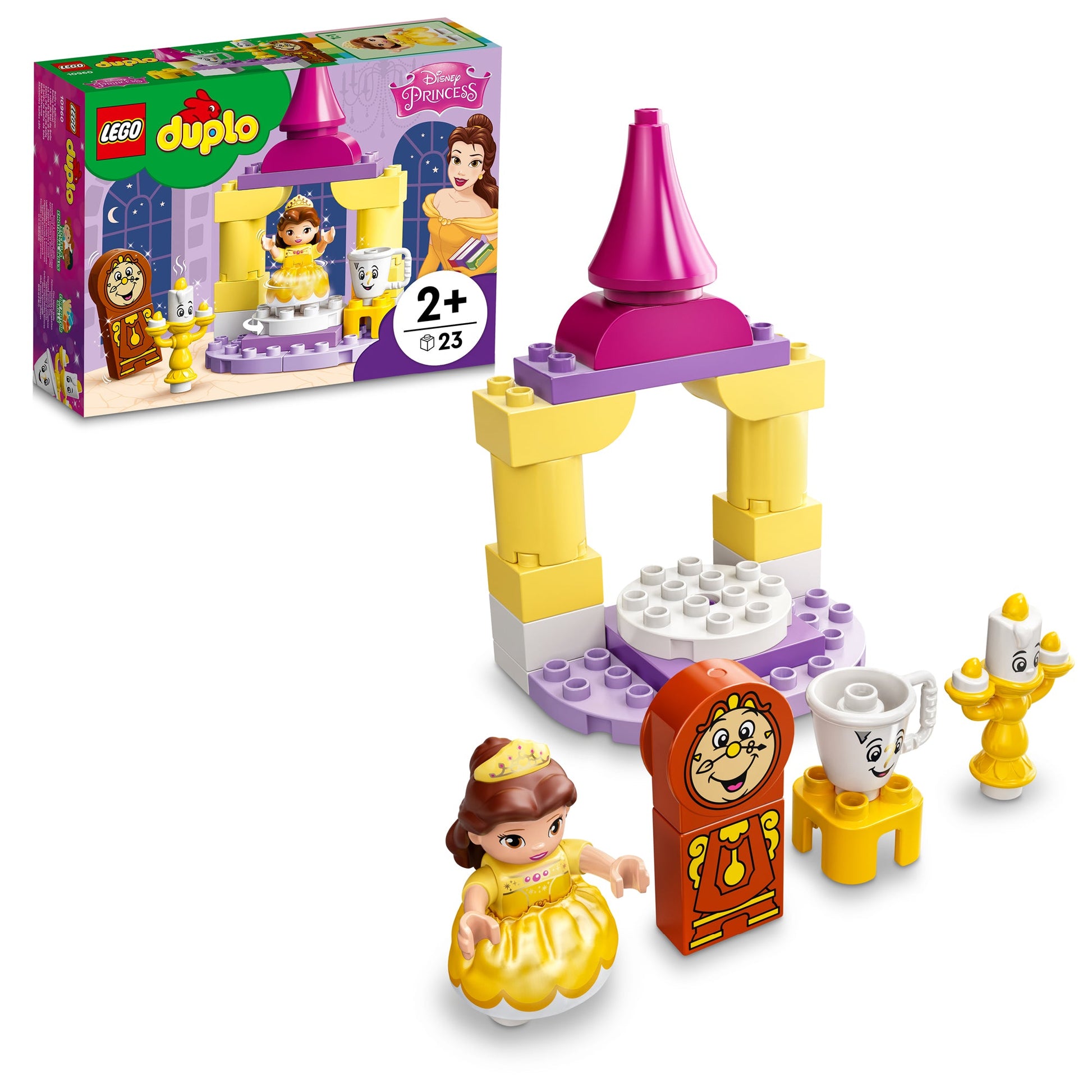 LEGO® DUPLO™ Disney™ Belles Ballroom - Đồ chơi lắp ráp Phòng khiêu vũ của Belle - LEGO 10960 LEGO - ảnh 3 - Lego