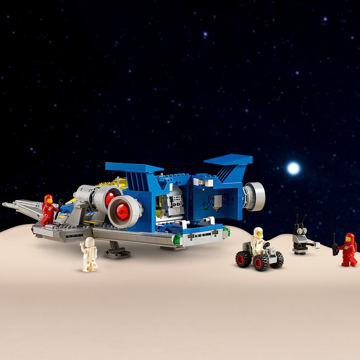 LEGO® ICONS™ Galaxy Explorer - Bộ Lắp Ráp Phi Thuyền Không Gian Cổ Điển - LEGO 10497 LEGO - ảnh 2 - Lego