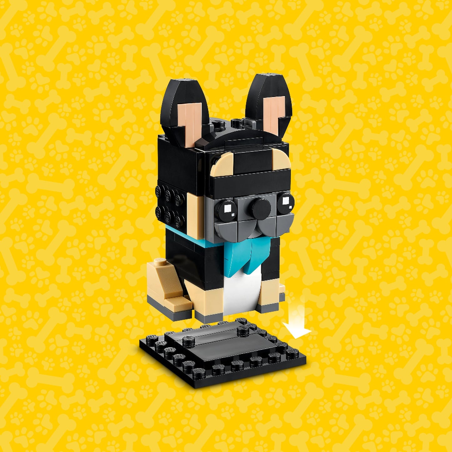 LEGO® BrickHeadz™ French Bulldog - Đồ chơi lắp ráp Chó Bulldog Pháp 40544 - Hình ảnh bổ sung 8