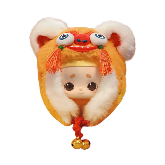 NOOK TIGER-HEAD HAT PLUSH CHARM