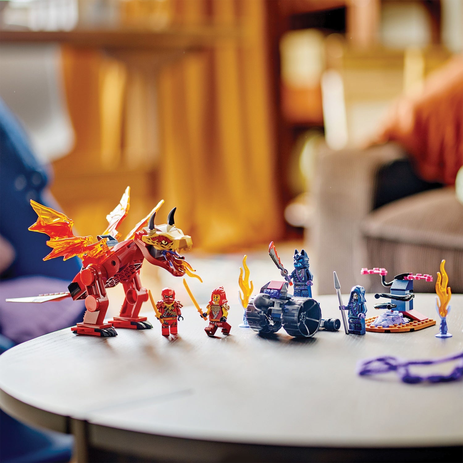 LEGO® NINJAGO® Kai's Source Dragon Battle - Đồ chơi lắp ráp Rồng Nguồn của Kai - LEGO 71815 - Hình ảnh bổ sung 4