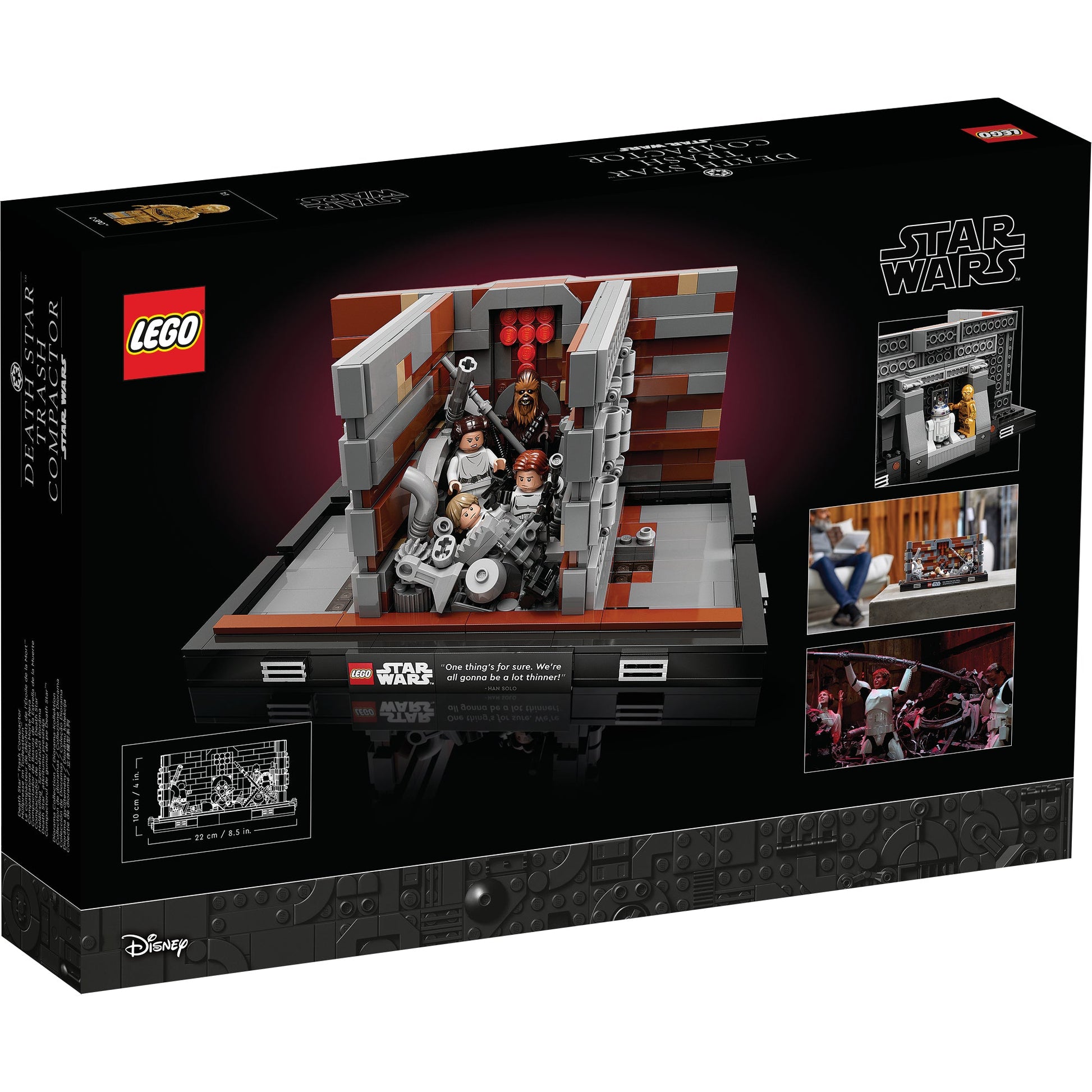 LEGO® Star Wars™ Death Star™ Trash Compactor Diorama - Bộ Mô Hình Trưng Bày Diorama 18+ LEGO 75339 LEGO - ảnh 3 - LEGO Star W