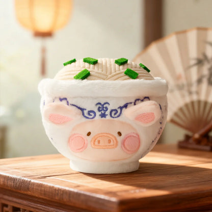 LULU THE PIGGY LU'S TABLE - FOOD HUNTER SERIES PLUSH KEYCHAIN BLINDBOX