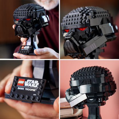 LEGO® Star Wars Dark Trooper™ Helmet - Mô Hình Lắp Ráp Mũ Bảo Hiểm LEGO 75343 LEGO - ảnh 2 - LEGO