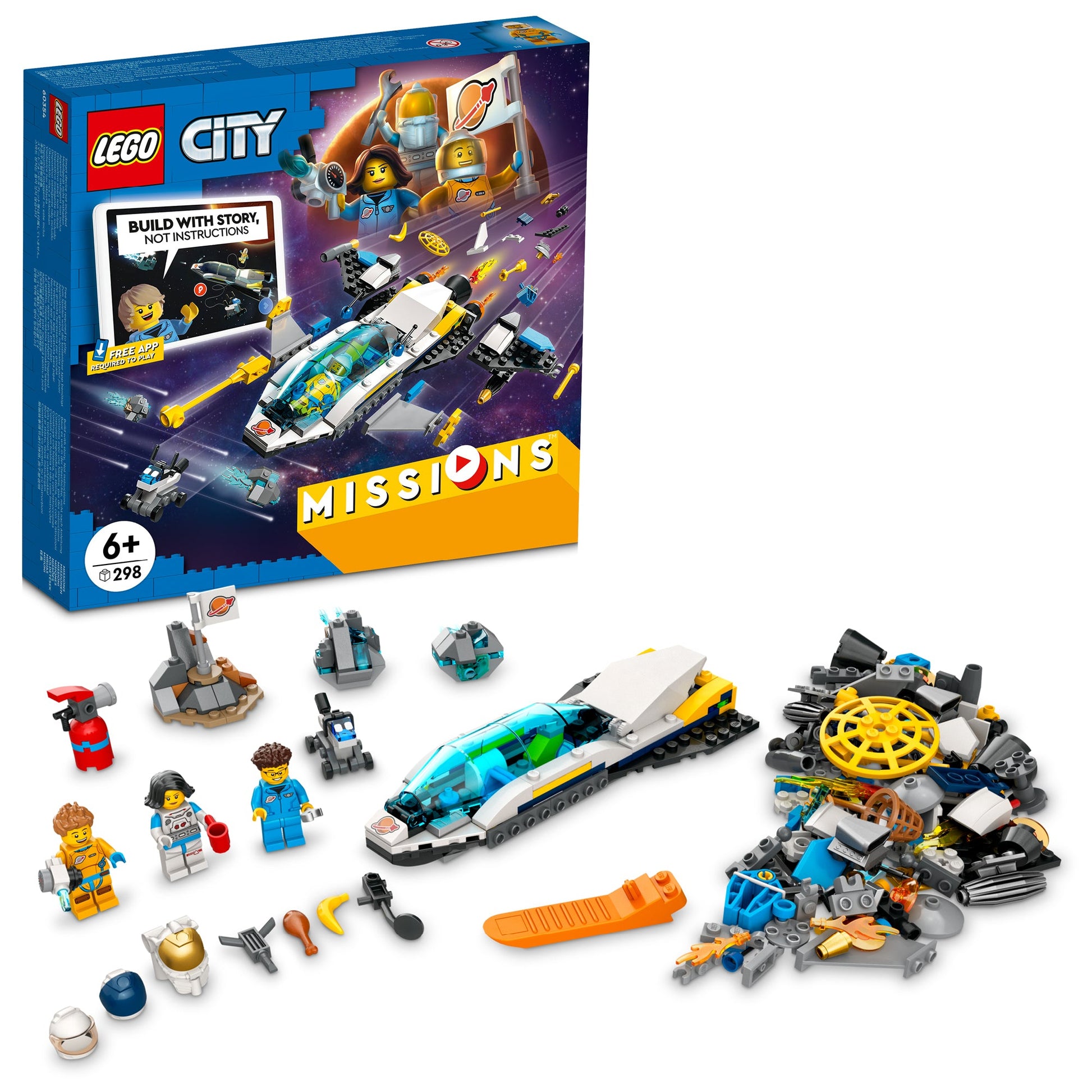 LEGO® City Mars Spacecraft Exploration Missions - Đồ Chơi Lắp Ráp Sứ Mệnh Khám Phá Sao Hỏa - LEGO 60354 LEGO - ảnh 5 - Buildi