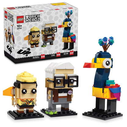 LEGO® BrickHeadz™ Carl, Russell & Kevin - Bộ Lắp Ráp Nhân Vật Phim Up (Vút Bay) - LEGO 40752 - Hình ảnh bổ sung 7