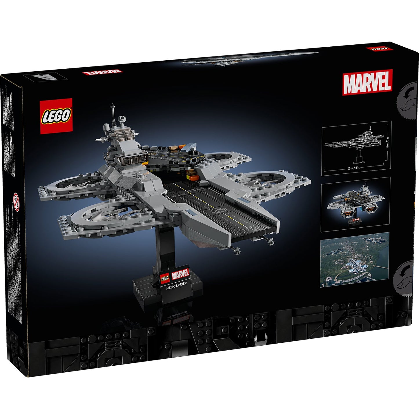 LEGO® Marvel The Avengers Helicarrier - Mô hình Phi cơ Biệt đội Siêu anh hùng Marvel (76295) LEGO - ảnh 2 - Building Sets