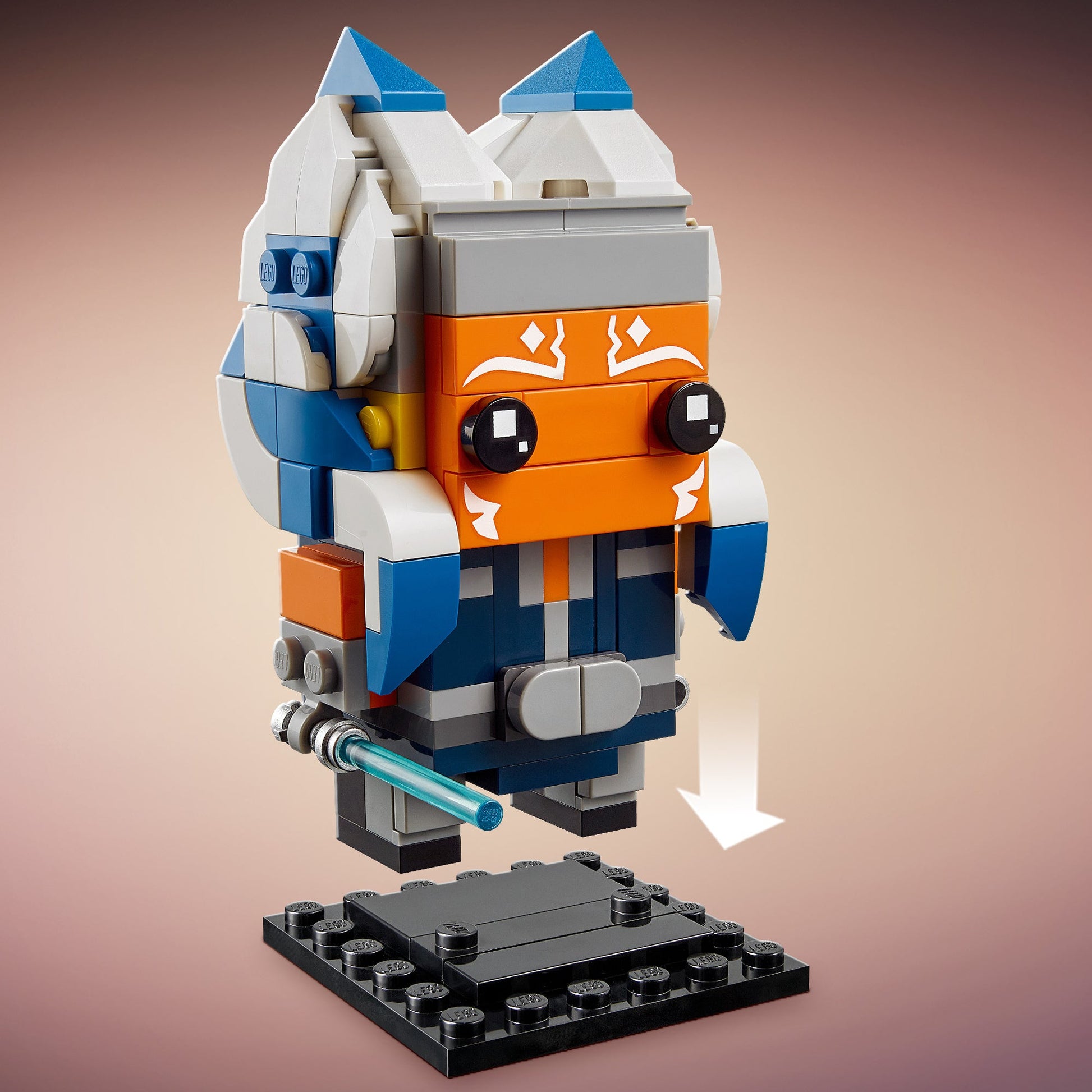 LEGO® BrickHeadz™ Ahsoka Tano Mô Hình Lắp Ráp Jedi LEGO 40539 - Hình ảnh bổ sung 8