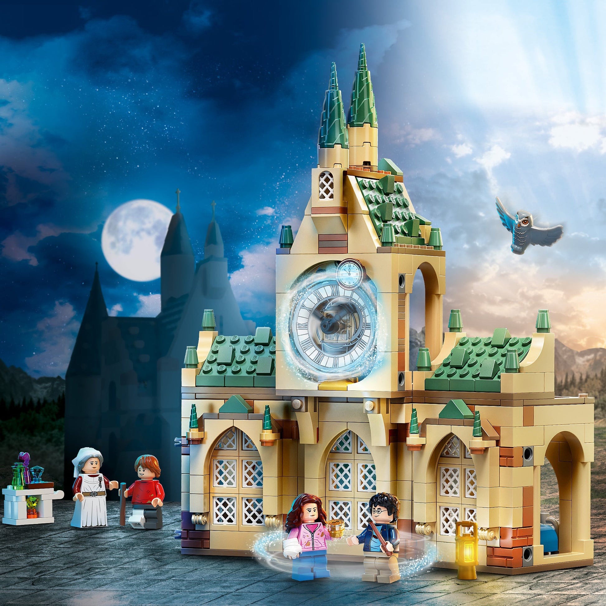 LEGO® Harry Potter™ Hogwarts™ Hospital Wing - Bộ Đồ Chơi Lắp Ráp Bệnh Thất Hogwarts 76398 LEGO - ảnh 3 - Lego