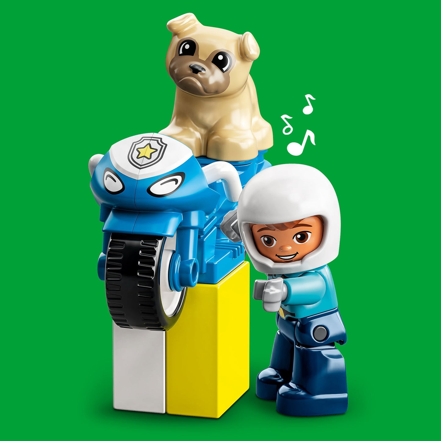 LEGO® DUPLO™ Rescue Police Motorcycle - Đồ Chơi Mô Tô Cảnh Sát Cứu Hộ - LEGO 10967 LEGO - ảnh 3 - Đồ chơi mầm non