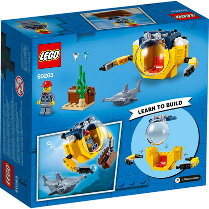 LEGO® City Ocean Mini-Submarine - Tàu Ngầm Mini Thám Hiểm Đại Dương - LEGO 60263 LEGO - ảnh 7 - Lego