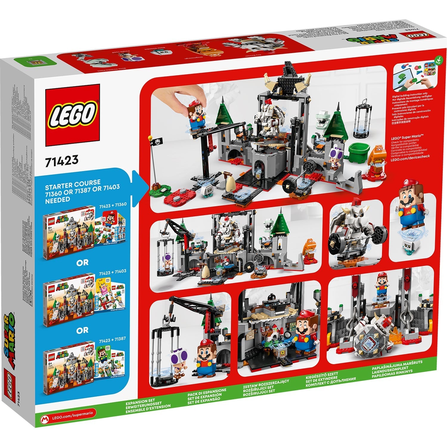 LEGO® Super Mario™ Dry Bowser Castle Battle Expansion Set - Bộ Mở Rộng Trận Chiến Lâu Đài Dry Bowser #71423 LEGO - ảnh 3 - LE