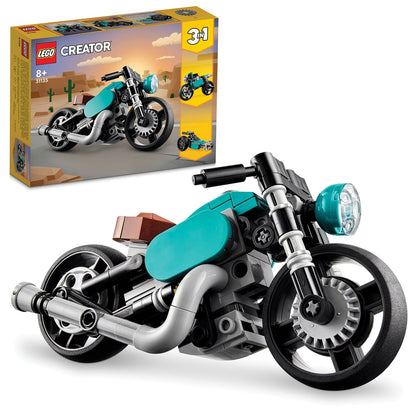 LEGO® Creator 3-in-1 Vintage Motorcycle (31135) - Đồ chơi lắp ráp xe mô tô cổ điển 3 trong 1 - LEGO LEGO - ảnh 3 - Lego